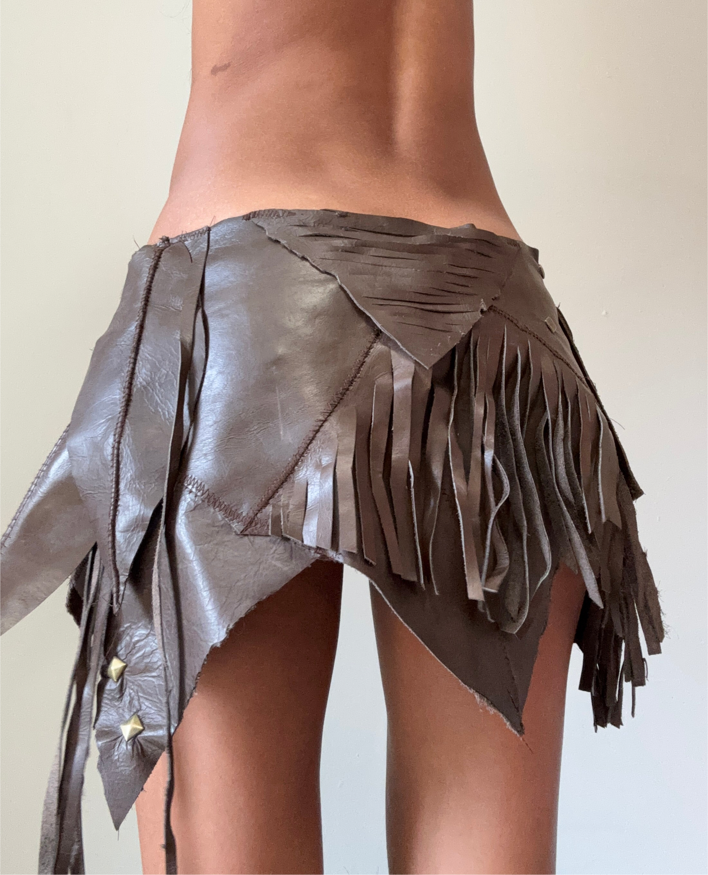 LeatherWeather utility skirt