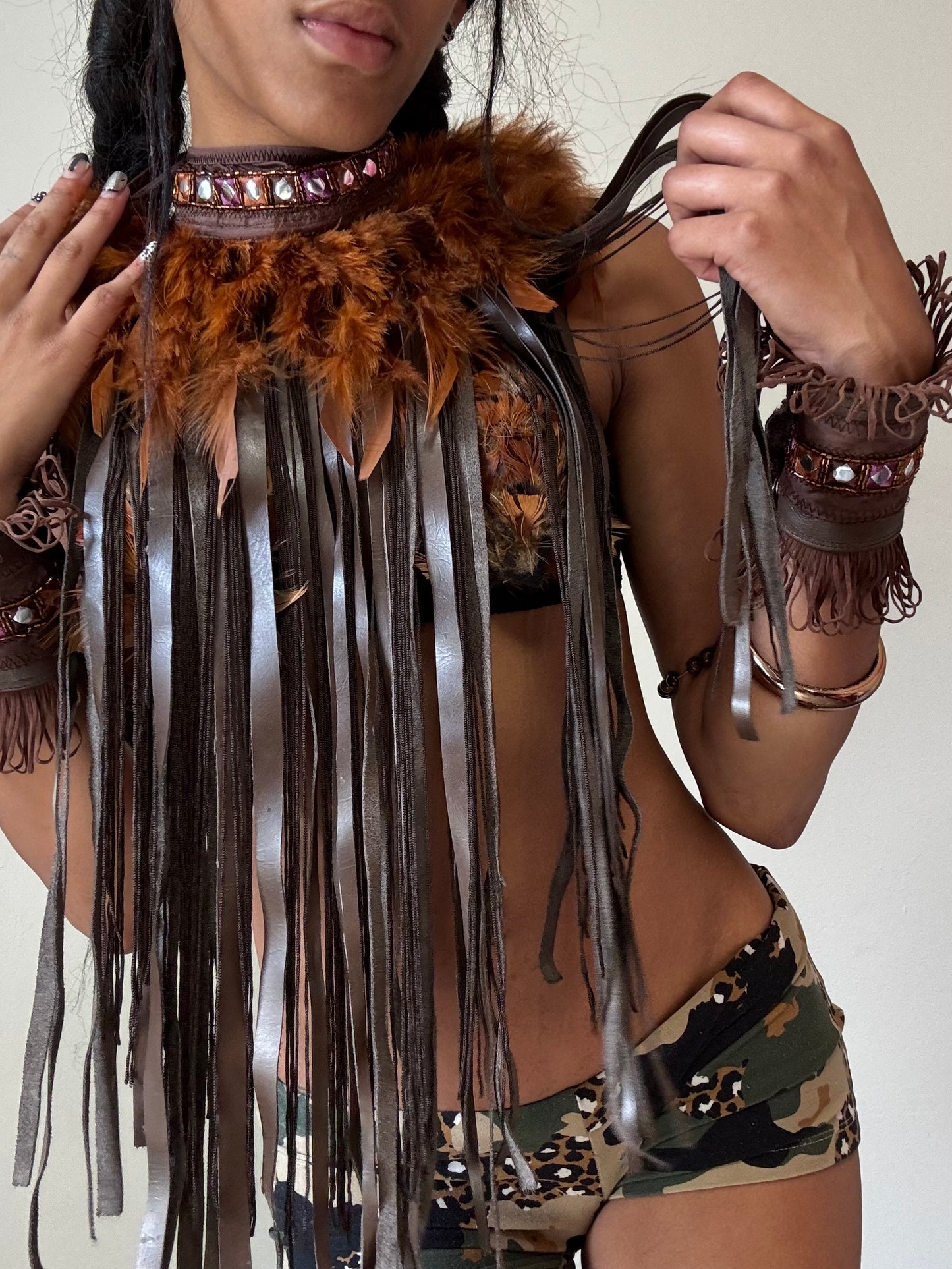 LeatherWeather Fringe Set