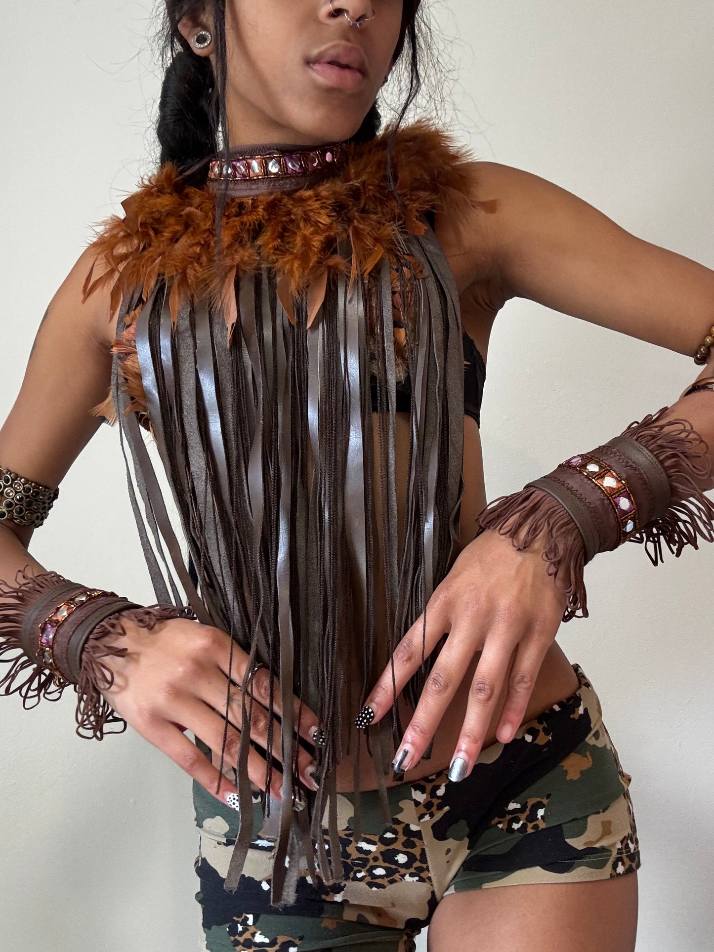 LeatherWeather Fringe Set