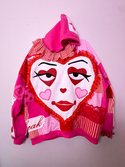Pink Clown Hoodie