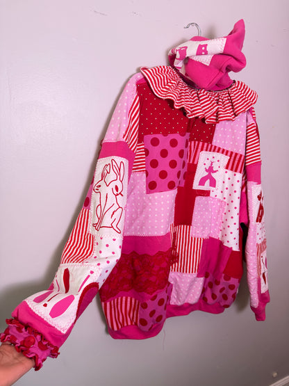 Pink Clown Hoodie