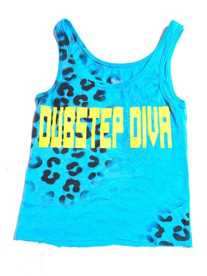 Dubstep Diva Cheetah Tank