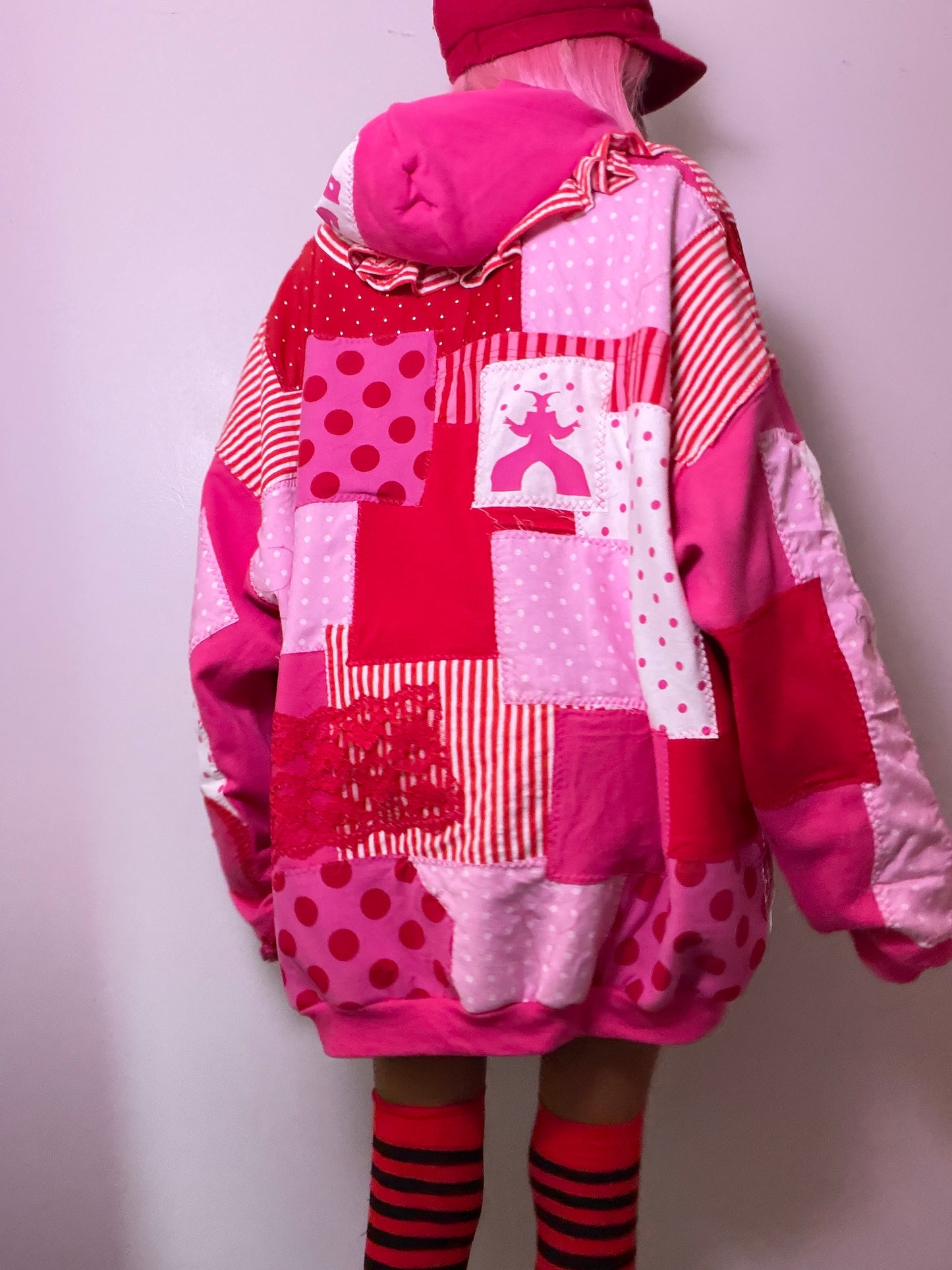 Pink Clown Hoodie