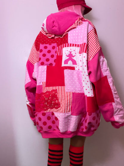 Pink Clown Hoodie