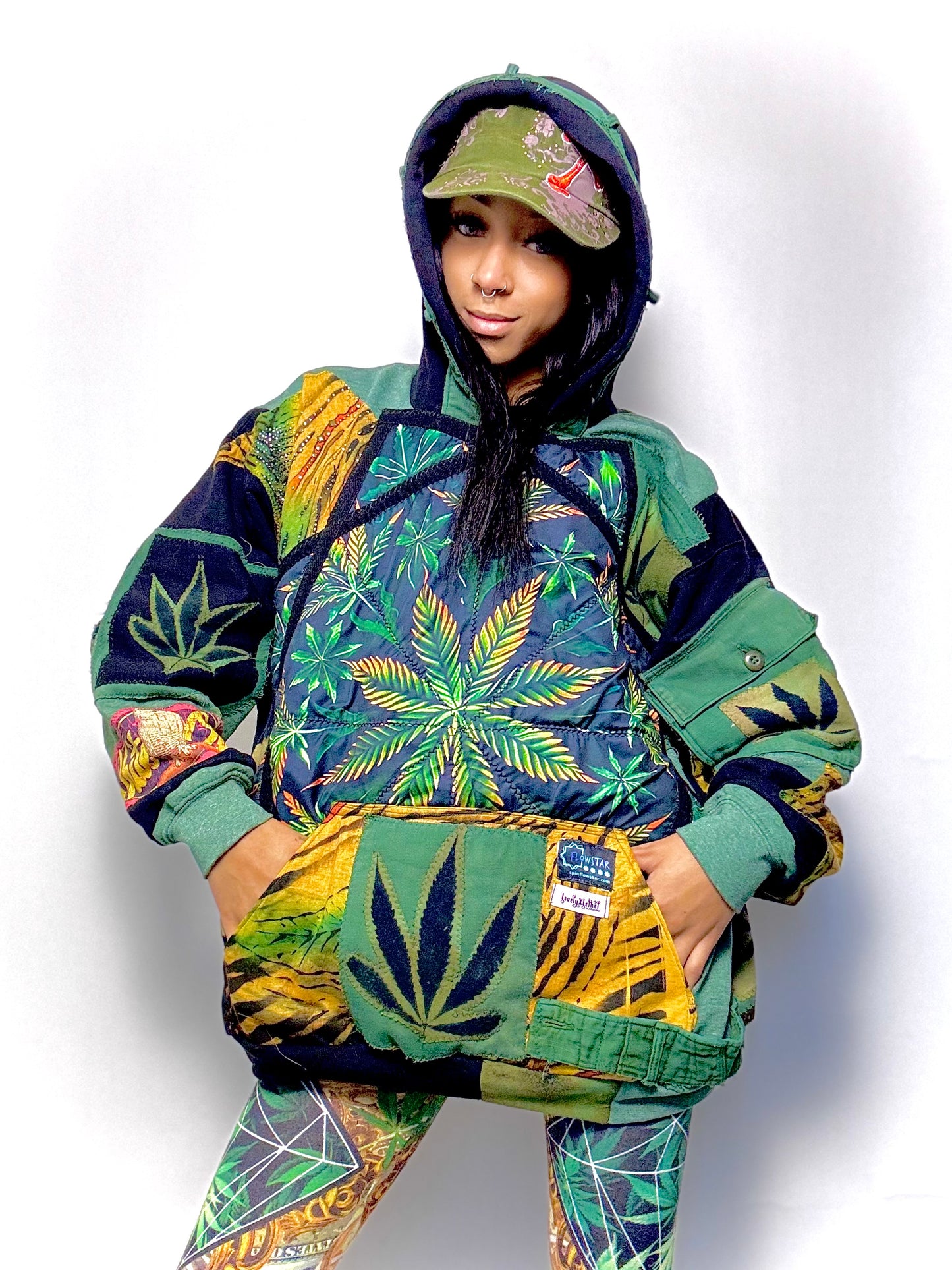 Stony Flow Shesh Hoodie