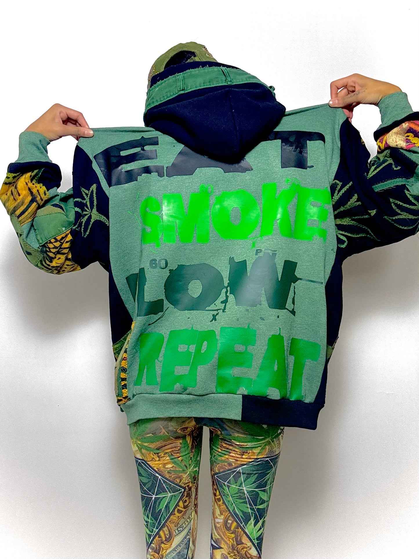 Stony Flow Shesh Hoodie