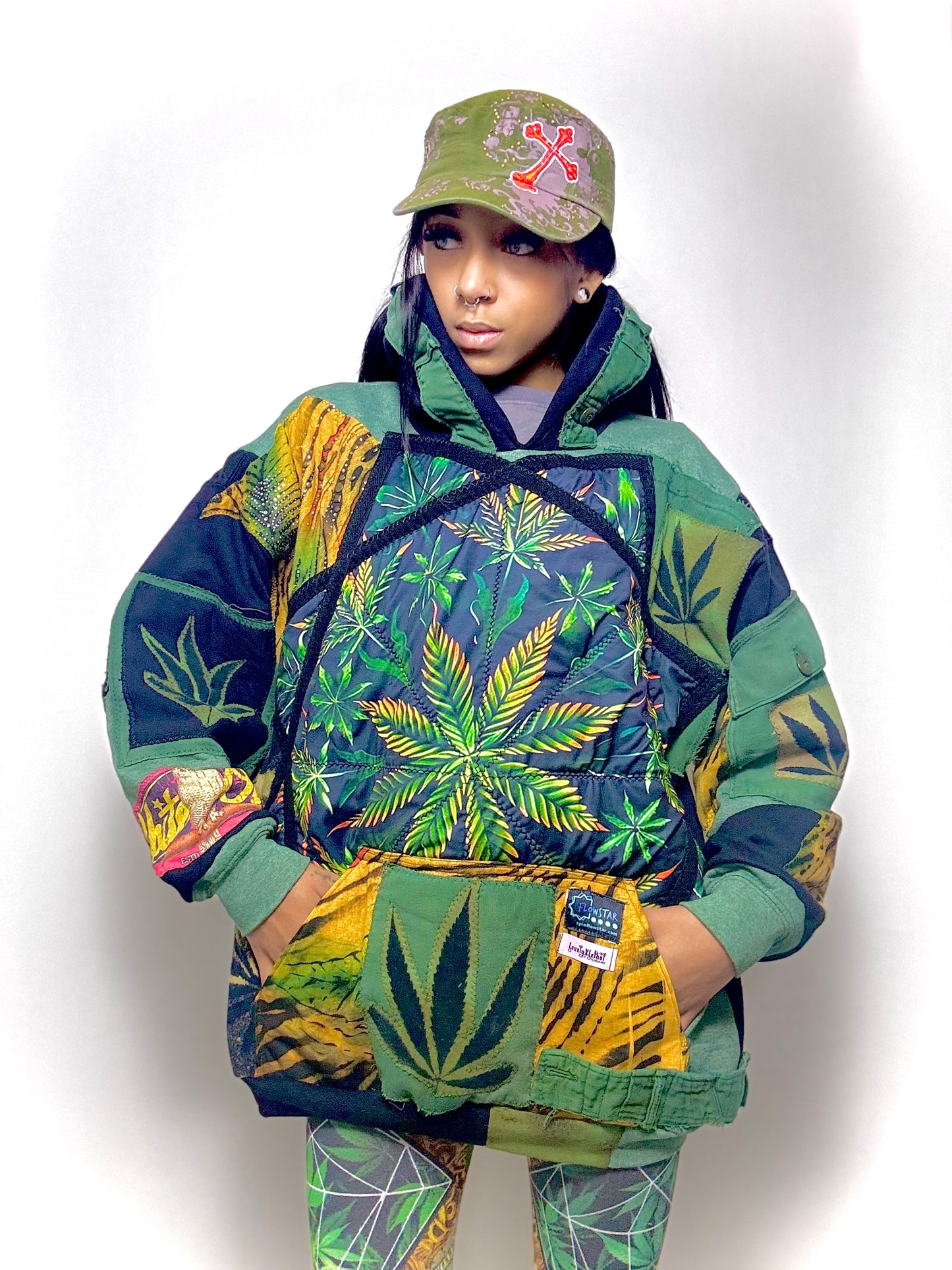 Stony Flow Shesh Hoodie
