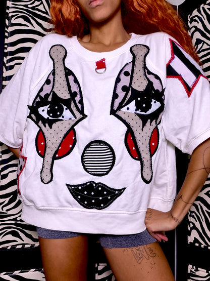 Clown girl Crop
