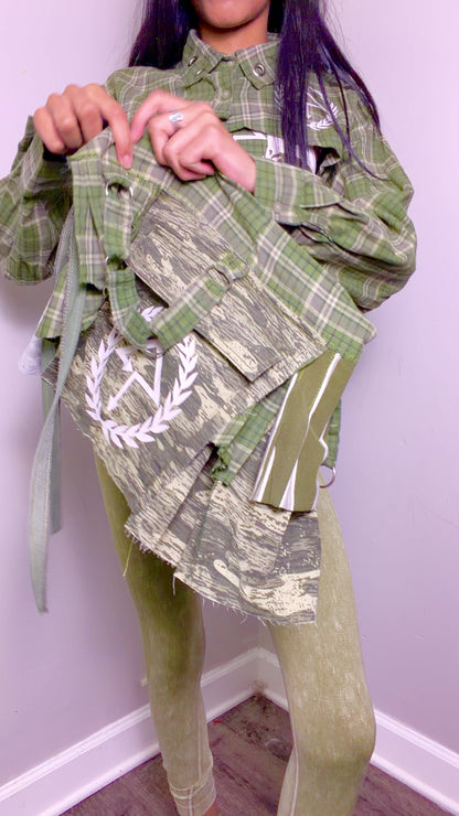 Plaid Trees set